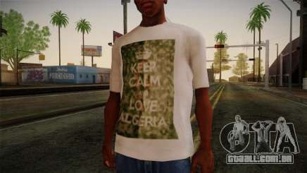 Keep Calm and Love Shirt para GTA San Andreas