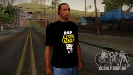 Silla Rap Elektro Schock Shirt para GTA San Andreas