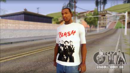 The Clash T-Shirt para GTA San Andreas