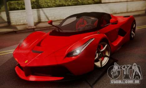 Ferrari LaFerrari F70 2014 para GTA San Andreas