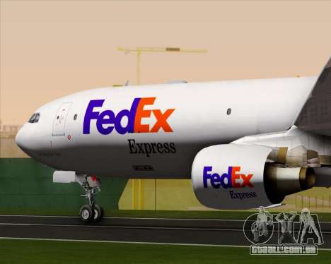Airbus A330-300P2F Federal Express para GTA San Andreas