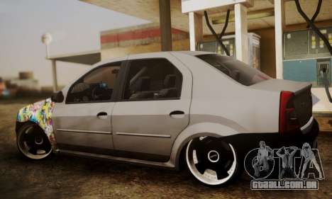 Dacia Logan Sedan Tuned para GTA San Andreas