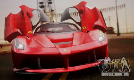 Ferrari LaFerrari F70 2014 para GTA San Andreas