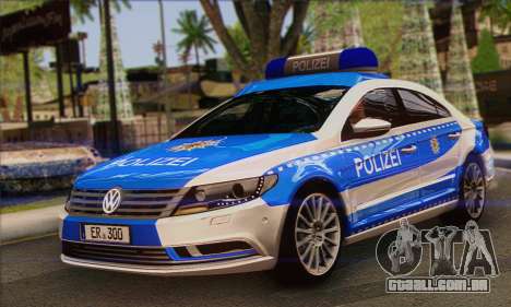 Volkswagen Passat CC Polizei 2013 v1.0 para GTA San Andreas