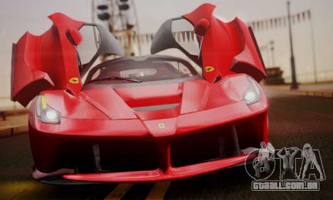 Ferrari LaFerrari F70 2014 para GTA San Andreas