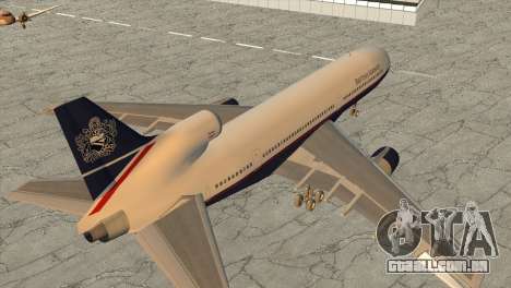 Lockheed L1011 Tristar British Airways para GTA San Andreas