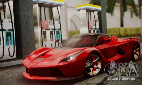 Ferrari LaFerrari F70 2014 para GTA San Andreas