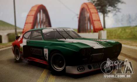 Ford Capri RS Cosworth 1974 Skinpack 2 para GTA San Andreas