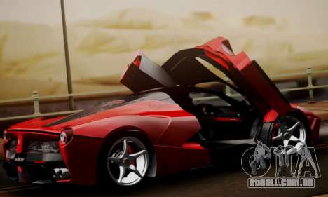 Ferrari LaFerrari F70 2014 para GTA San Andreas