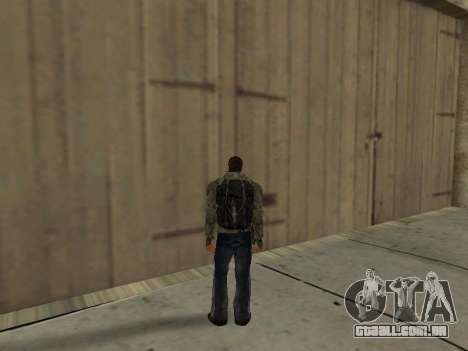 Mochila preta de Stalker para GTA San Andreas