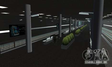 Uma nova estação de metrô de San Fierro para GTA San Andreas