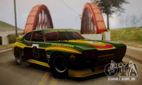 Ford Capri RS Cosworth 1974 Skinpack 2 para GTA San Andreas