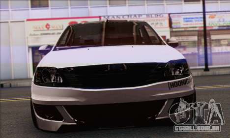 Dacia Logan Hoonigan Edition para GTA San Andreas