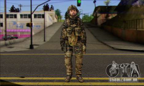 Task Force 141 (CoD: MW 2) Skin 8 para GTA San Andreas