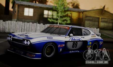 Ford Capri RS Cosworth 1974 Skinpack 2 para GTA San Andreas