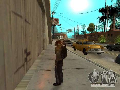 Mochila preta de Stalker para GTA San Andreas