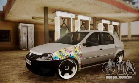 Dacia Logan Sedan Tuned para GTA San Andreas