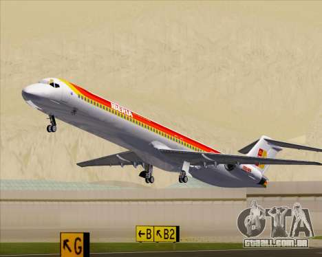 McDonnell Douglas MD-82 Iberia para GTA San Andreas