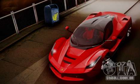 Ferrari LaFerrari F70 2014 para GTA San Andreas