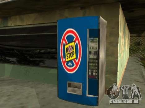 Máquina com bebida Não Parar de Stalker para GTA San Andreas