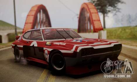 Ford Capri RS Cosworth 1974 Skinpack 2 para GTA San Andreas