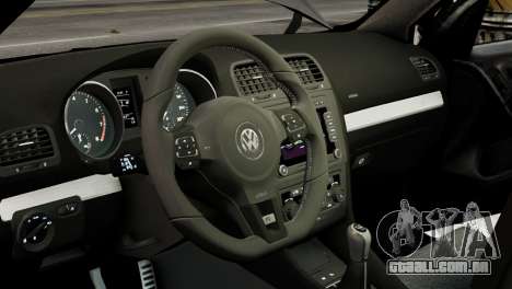 Volkswagen Golf R 2010 Driving Experience para GTA 4
