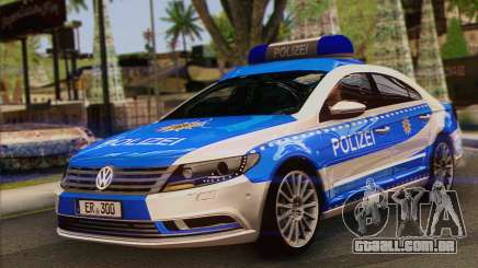 Volkswagen Passat CC Polizei 2013 v1.0 para GTA San Andreas