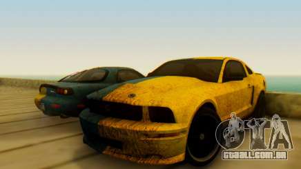 Ford Mustang Shelby Terlingua 2008 UA PJ para GTA San Andreas