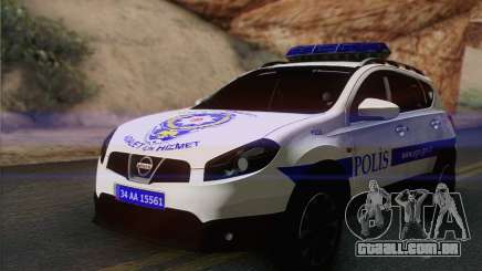 Nissan Qashqai TR POLÍCIA para GTA San Andreas