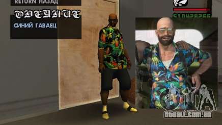 Camisa havaiana como max Payne para GTA San Andreas