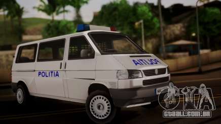 Volkswagen Caravelle Politia para GTA San Andreas