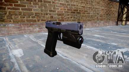 Pistola Glock de 20 blue tiger para GTA 4
