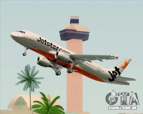 Airbus A320-200 Jetstar Airways para GTA San Andreas