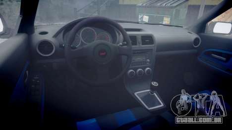 Subaru Impreza WRX STI para GTA 4