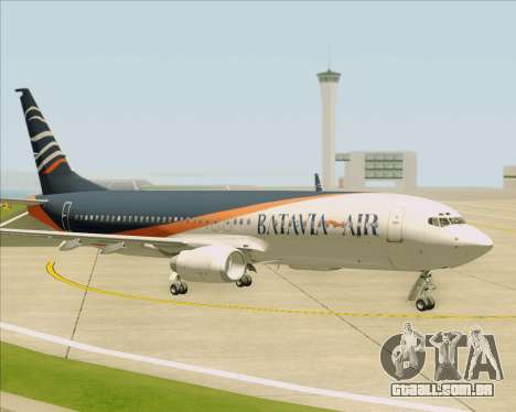 Boeing 737-800 Batavia Air (New Livery) para GTA San Andreas