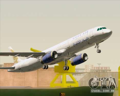 Airbus A321-200 Gulf Air para GTA San Andreas