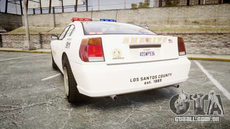 GTA V Bravado Police Buffalo [ELS] para GTA 4