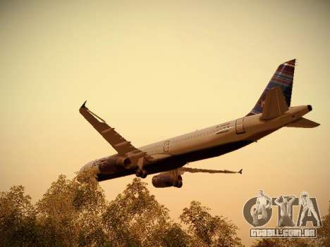 Airbus A321-232 jetBlue Red White and Blue para GTA San Andreas