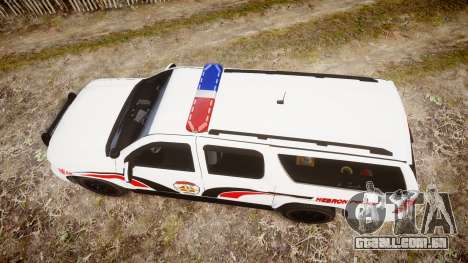 Chevrolet Suburban 2008 Police [ELS] Red & Blue para GTA 4