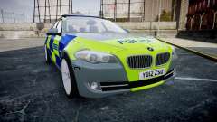 BMW 530d F11 Metropolitan Police [ELS] SEG para GTA 4