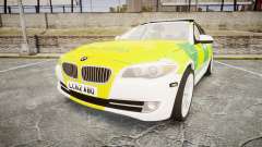 BMW 530d F11 Ambulance [ELS] para GTA 4