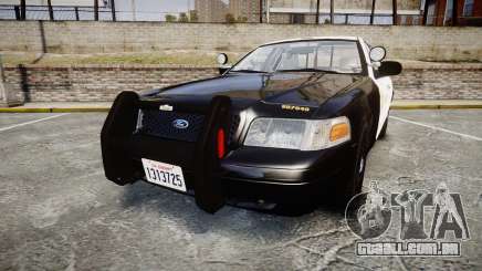 Ford Crown Victoria LASD [ELS] Slicktop para GTA 4