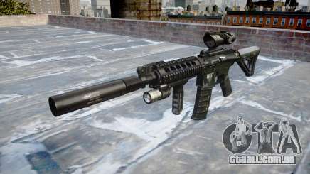 Máquina Tático M4A1 CQB alvo para GTA 4