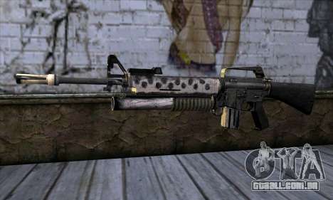 M4 from Call of Duty: Black Ops v2 para GTA San Andreas