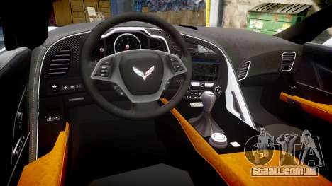 Chevrolet Corvette Z06 2015 TireBr1 para GTA 4