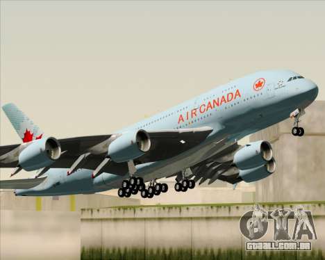 Airbus A380-800 Air Canada para GTA San Andreas