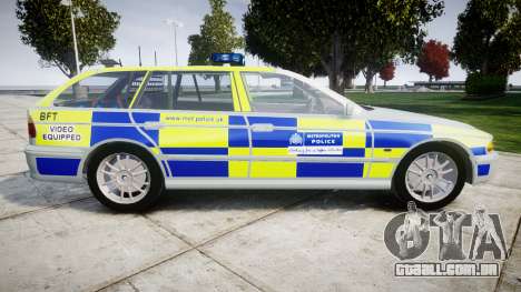 BMW 525i E39 Touring Police [ELS] BTV para GTA 4