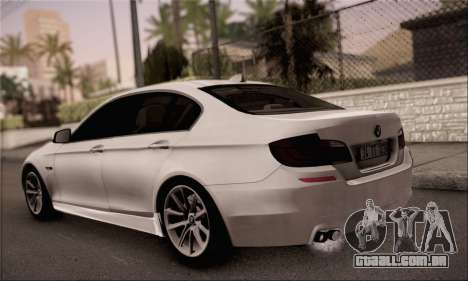 BMW 520d 2012 para GTA San Andreas