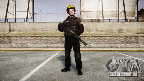 Uniformes grupos de assalto especial. armas para GTA 4