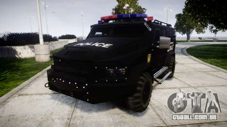 SWAT Van [ELS] para GTA 4